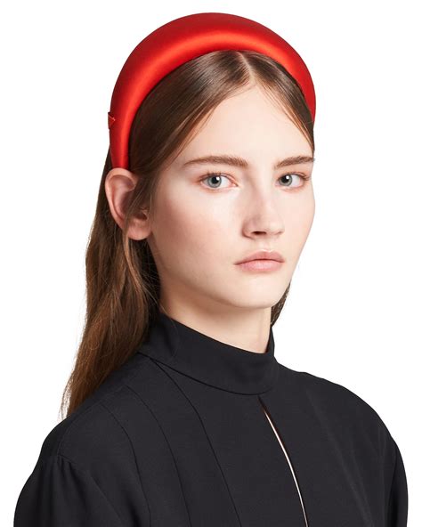 prada red headband